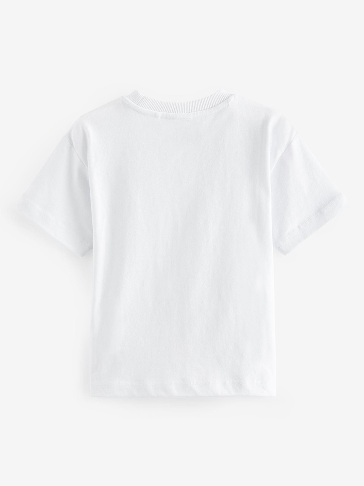 White Hot Wheels License T-Shirt (9mths-8yrs) - Image 2 of 2