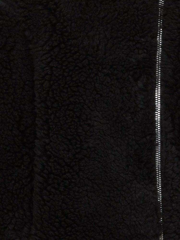 Reiss Black Edmund Junior Zip-Through Fleece Jumper - Image 6 of 6