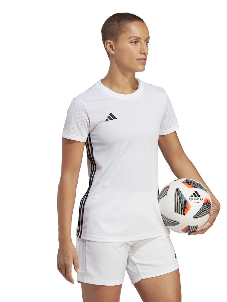 adidas White Performance Tabela 23 Jersey - Image 3 of 8