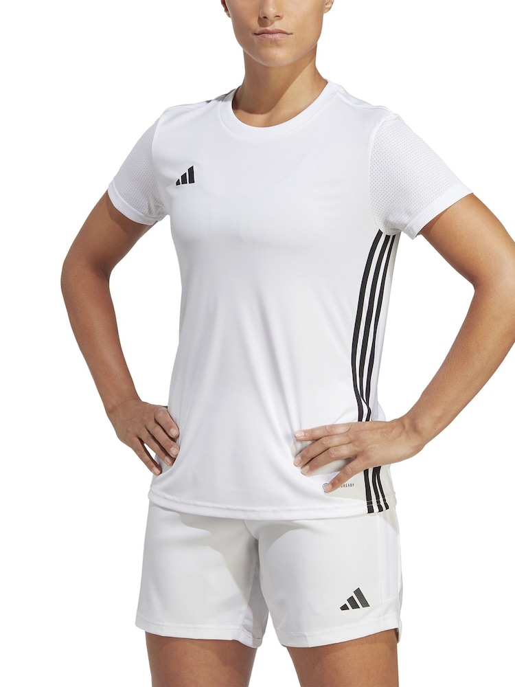 adidas White Performance Tabela 23 Jersey - Image 4 of 8