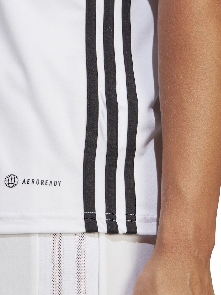 adidas White Performance Tabela 23 Jersey - Image 6 of 8