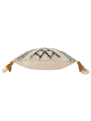 Furn 2 Pack Yellow 100% Cotton Atlas Filled Cushions - Image 3 of 5