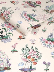 Cath Kidston Cream Chihuahua Island A4 Wallpaper Sample - Image 3 of 4