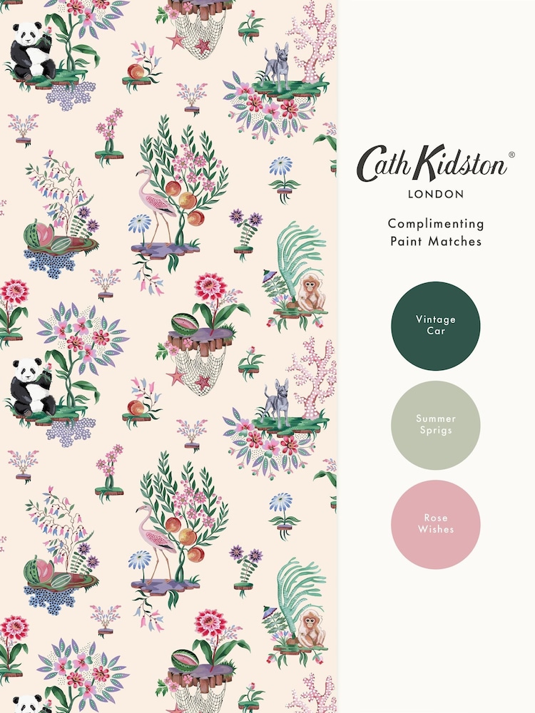 Cath Kidston Cream Chihuahua Island A4 Wallpaper Sample - Image 4 of 4 Cath Kidston Cream Chihuahua Island A4 Wallpaper Sample - Image 4 of 4