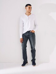 FatFace Grey Straight Jeans - Image 3 of 4