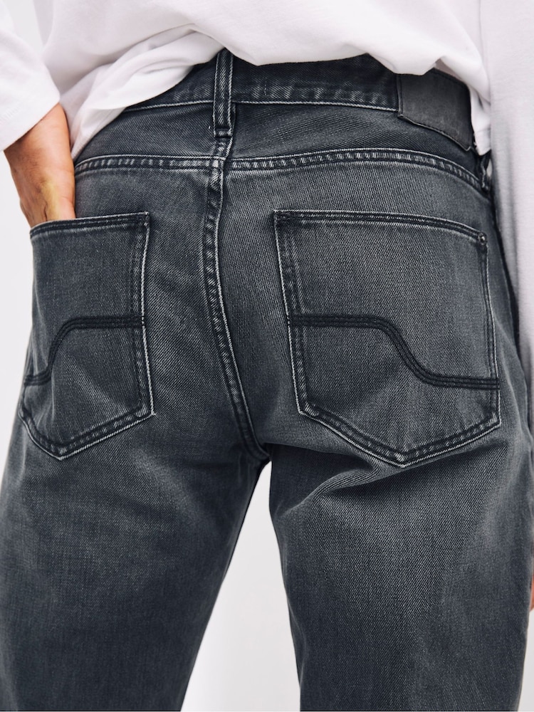 FatFace Grey Straight Jeans - Image 4 of 4