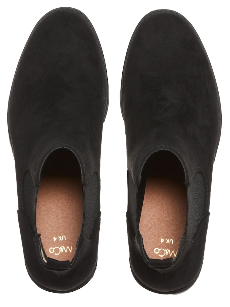 M&Co Black Flat Chelsea Boots - Image 3 of 3