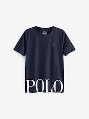Polo Ralph Lauren Logo T-Shirt And Shorts Pyjamas - Image 2 of 3