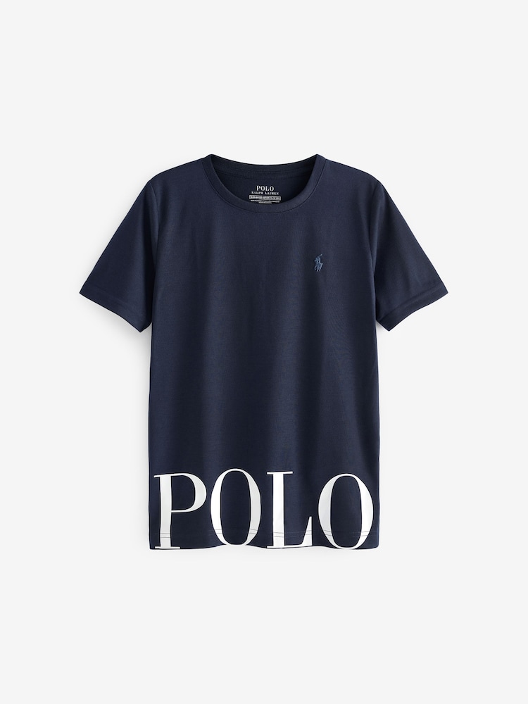 Polo Ralph Lauren Logo T-Shirt And Shorts Pyjamas - Image 2 of 3