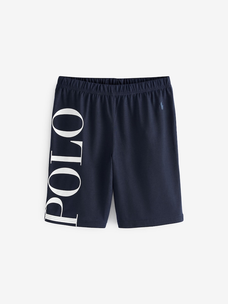 Polo Ralph Lauren Logo T-Shirt And Shorts Pyjamas - Image 3 of 3