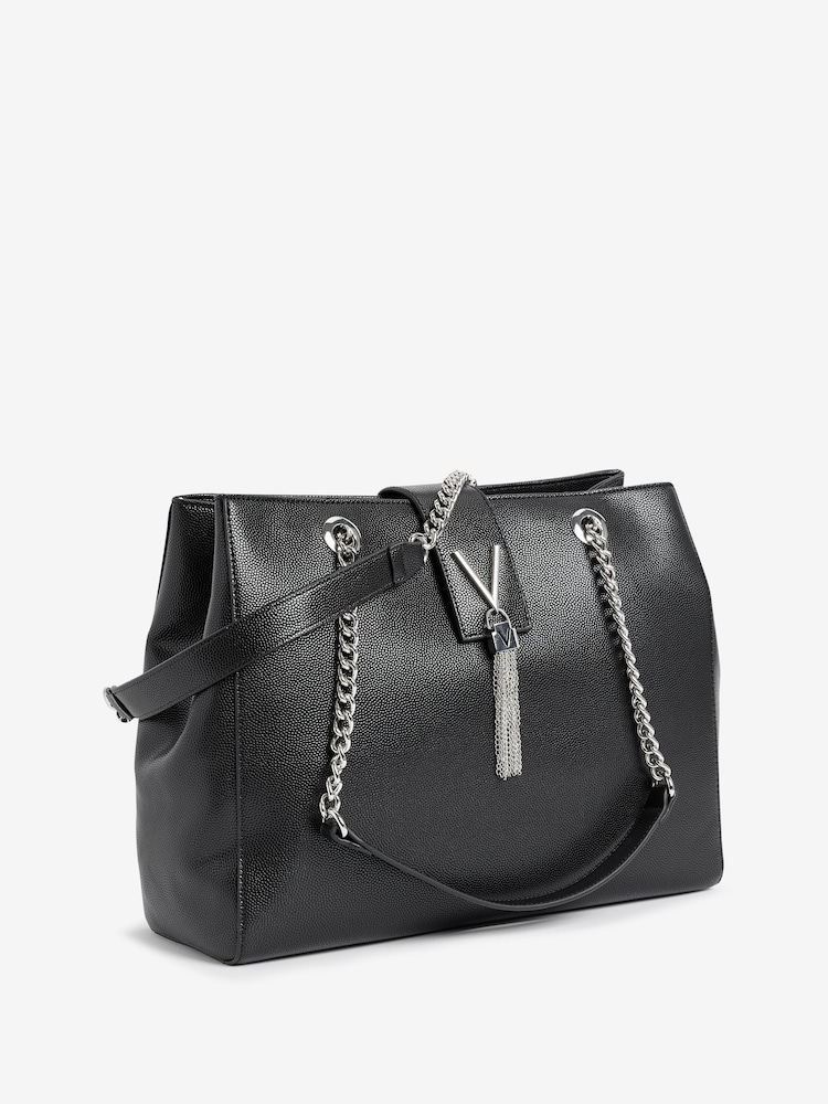 Valentino Bags Black Divina Tote Bag - Image 3 of 5