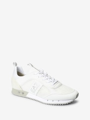 Emporio Armani EA7 Evolution Lace-Up Racer Trainers - Image 2 of 5
