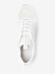 Emporio Armani EA7 Evolution Lace-Up Racer Trainers - Image 3 of 5