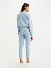 Levi's® Lapis Outsider Clean Hem Mid Rise Boyfriend Jeans - Image 2 of 4