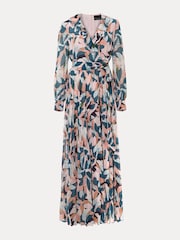 Phase Eight Natural Petite Averie Print Maxi Dress - Image 6 of 6