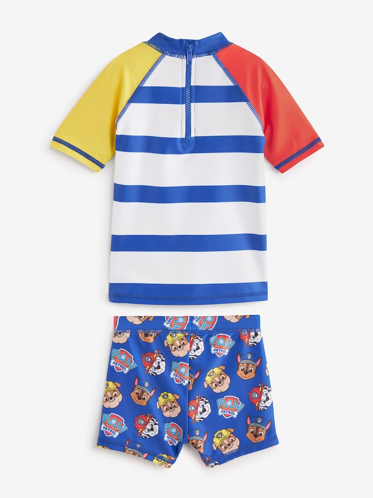 Blue Paw Patrol 2 Piece Sunsafe Top & Shorts Set (3mths-7yrs) - Image 3 of 3