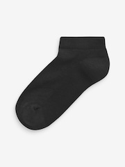 Clarks Black Cushion Sole Trainer Socks 5 Pack - Image 2 of 3