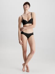 Черный - Calvin Klein Wireless Push-Up Bra - Изображение 4 из 5