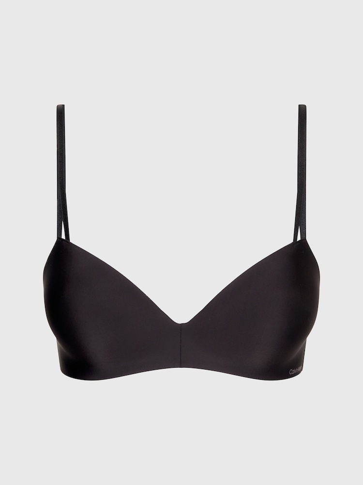 Черный - Calvin Klein Wireless Push-Up Bra - Изображение 5 из 5