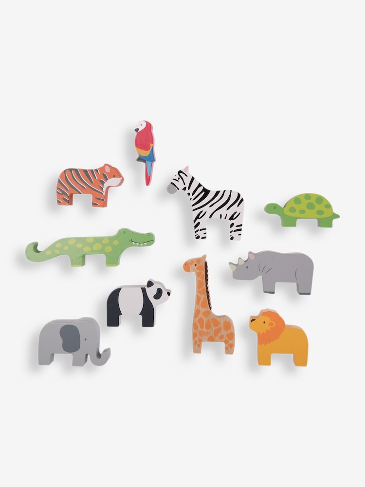 JoJo Maman Bébé Jungle Stacking Animals - Image 1 of 3