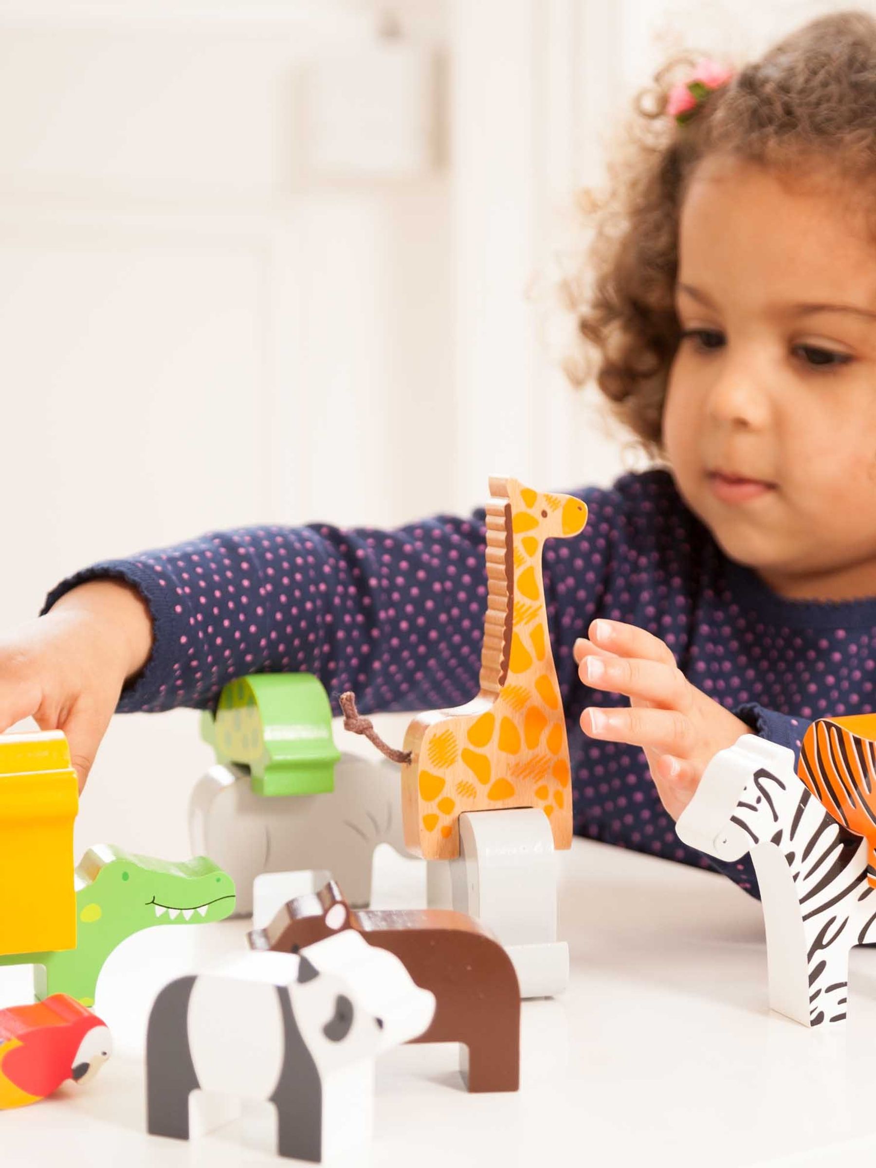 Buy JoJo Maman Bébé Jungle Stacking Animals from the Next UK online shop