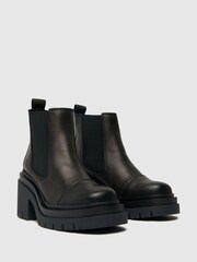 Schuh Adah Leather Chunky Boots - Image 2 of 4