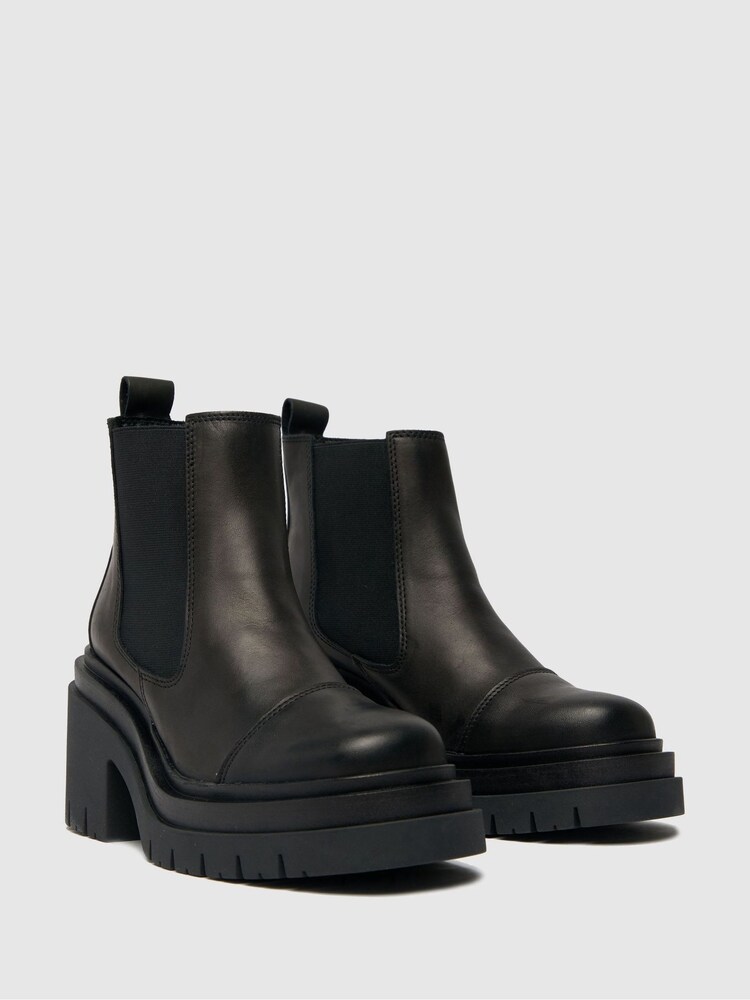 Schuh Adah Leather Chunky Boots - Image 2 of 4