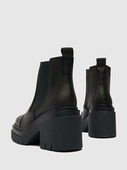 Schuh Adah Leather Chunky Boots - Image 4 of 4