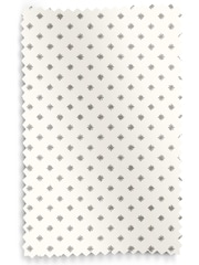 Laura Ashley Grey Louise Star Made To Measure Roman Blinds - Image 6 of 6