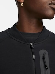 Nike Black Tech Fleece Bomber Jacket - Image 5 of 11