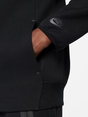 Nike Black Tech Fleece Bomber Jacket - Image 6 of 11