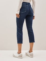 Inky Blue Cropped Slim Jeans - Image 3 of 5