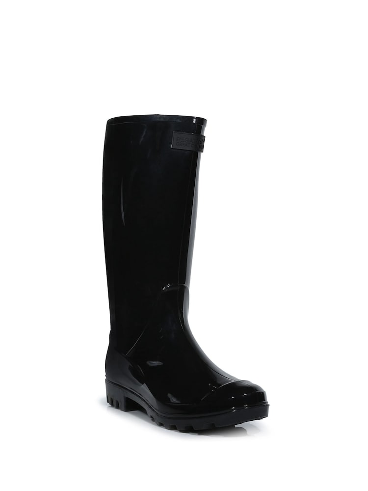 Regatta Black Ladies Wenlock Wellies - Image 1 of 6