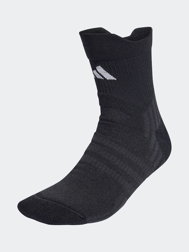 adidas Black Tennis Quarter Socks - Image 1 of 2