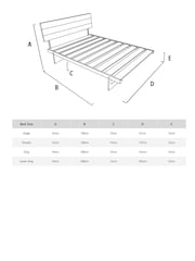 Get Laid Beds Coffee Bean Japanese Solid Wood Storage Bed Combo - Image 3 of 3