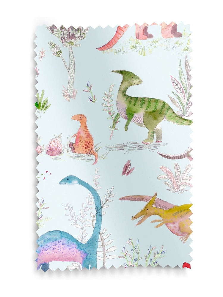 Voyage Dusk Kids Dinos Made To Measure Roman Blind - Image 6 of 6