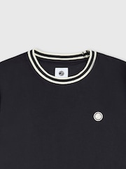 Pretty Green Waterfall Stripe Tipped T-Shirt - Image 5 of 6