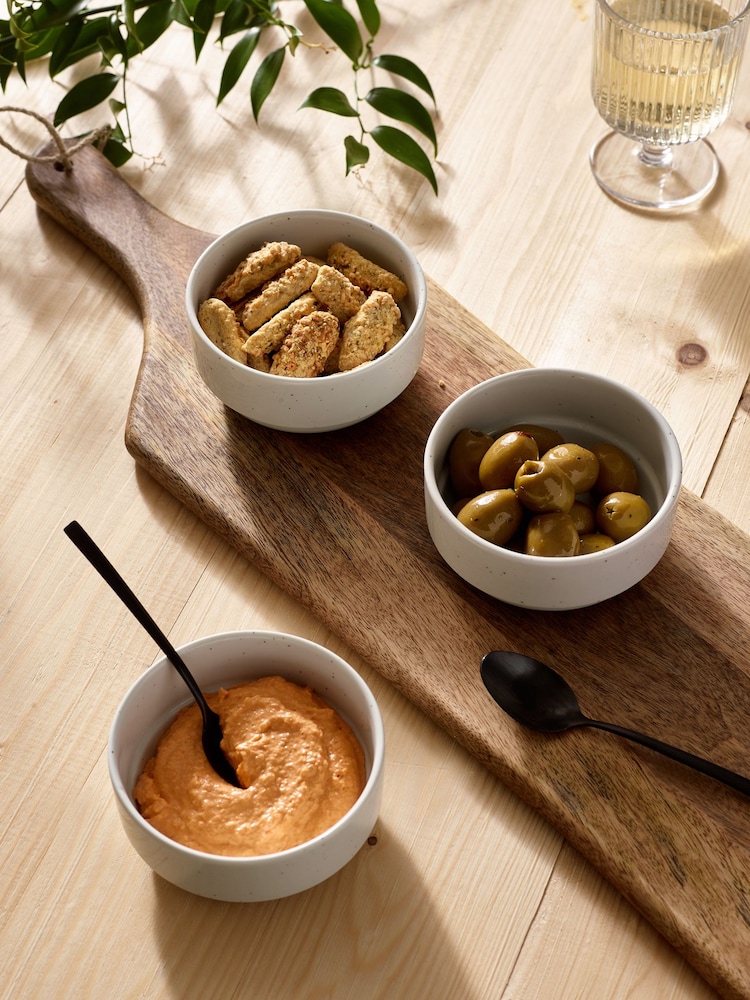 Conjunto de tigelas 3 Hayden Speckle Nibble and Dip - Imagem 1 de 3
