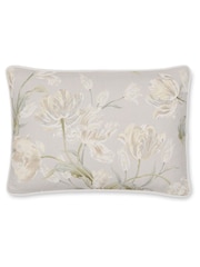 Laura Ashley Sage Green Gosford 100% Cotton Cushion - Image 2 of 2