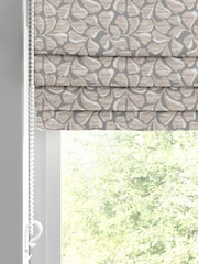 Laura Ashley Brown Maidenhair Woven Made To Measure Roman Blinds - Image 2 of 6