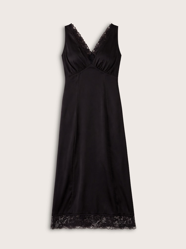 Baukjen Anoushka Satin Slip Dress - Imaginea 6 din 6