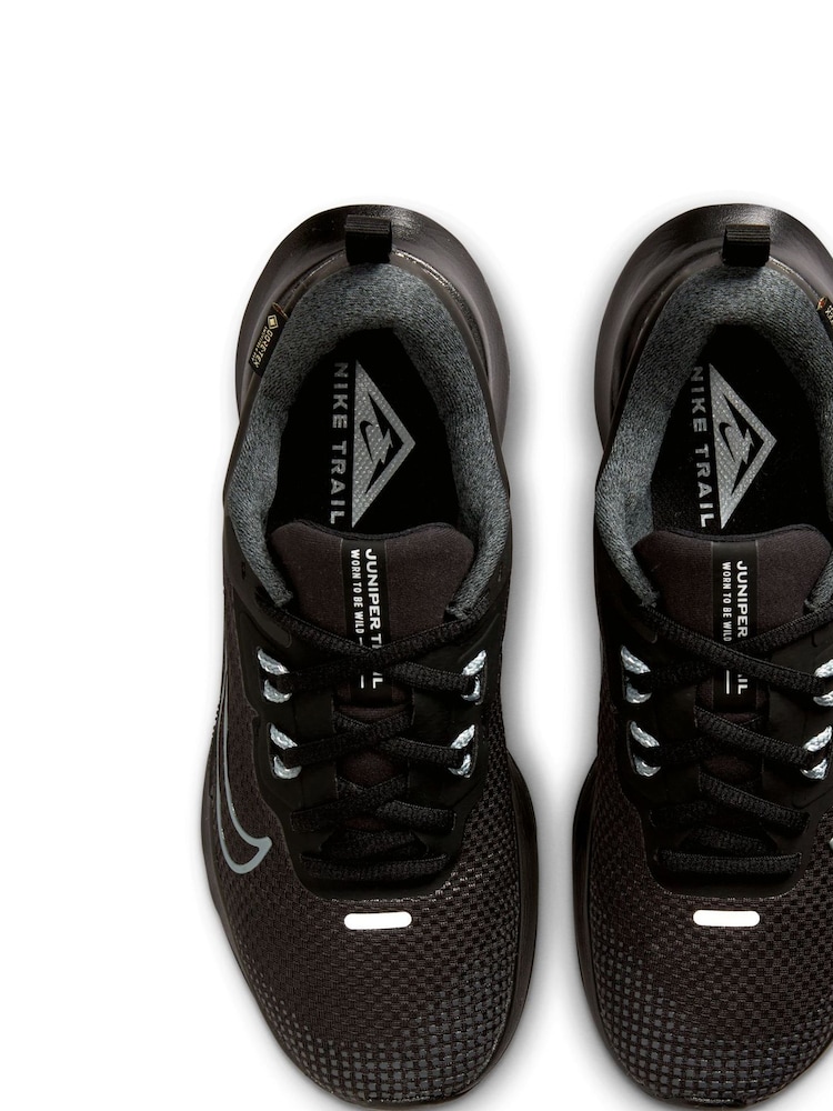 Nike Black Juniper Trail 2 GORE-TEX Waterproof Trail Running Trainers - Image 5 of 12
