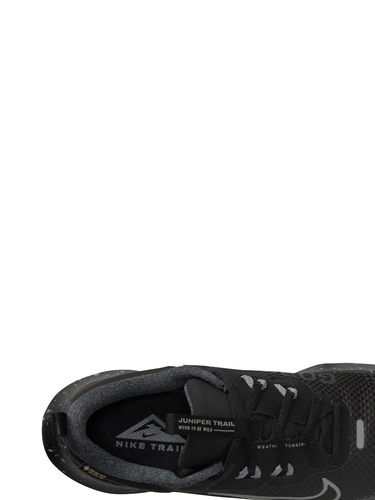 Nike Black Juniper Trail 2 GORE-TEX Waterproof Trail Running Trainers - Image 8 of 12