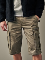 Dark Stone 3 Quarter Cargo Shorts - Image 1 of 8