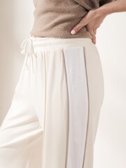 Truly Cream Wide Leg Jogging Bottoms - Image 3 of 4