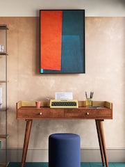 Swoon Light Brown Fresco Desk - Image 2 of 7