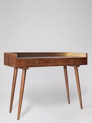 Swoon Light Brown Fresco Desk - Image 4 of 7