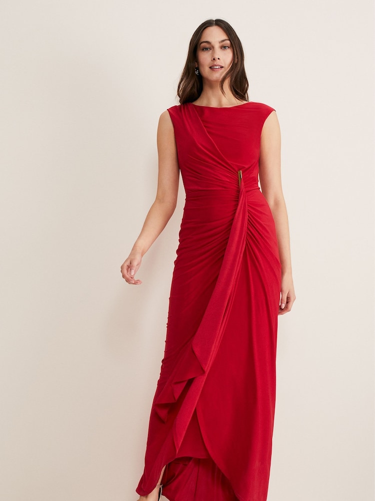 Phase Eight Red Donna Maxi Dress - Image 1 of 5