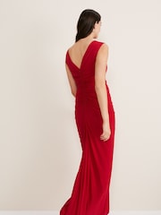 Phase Eight Red Donna Maxi Dress - Image 2 of 5