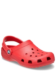 Красный - Crocs классические сабо в стиле унисекс для малышей - Изображение 2 из 8